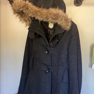 Elevenses Jacket with faux fur